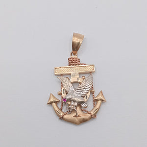 DIJE ORO COMBINADO 14 K 8,50 GRMS (SEMINUEVO)