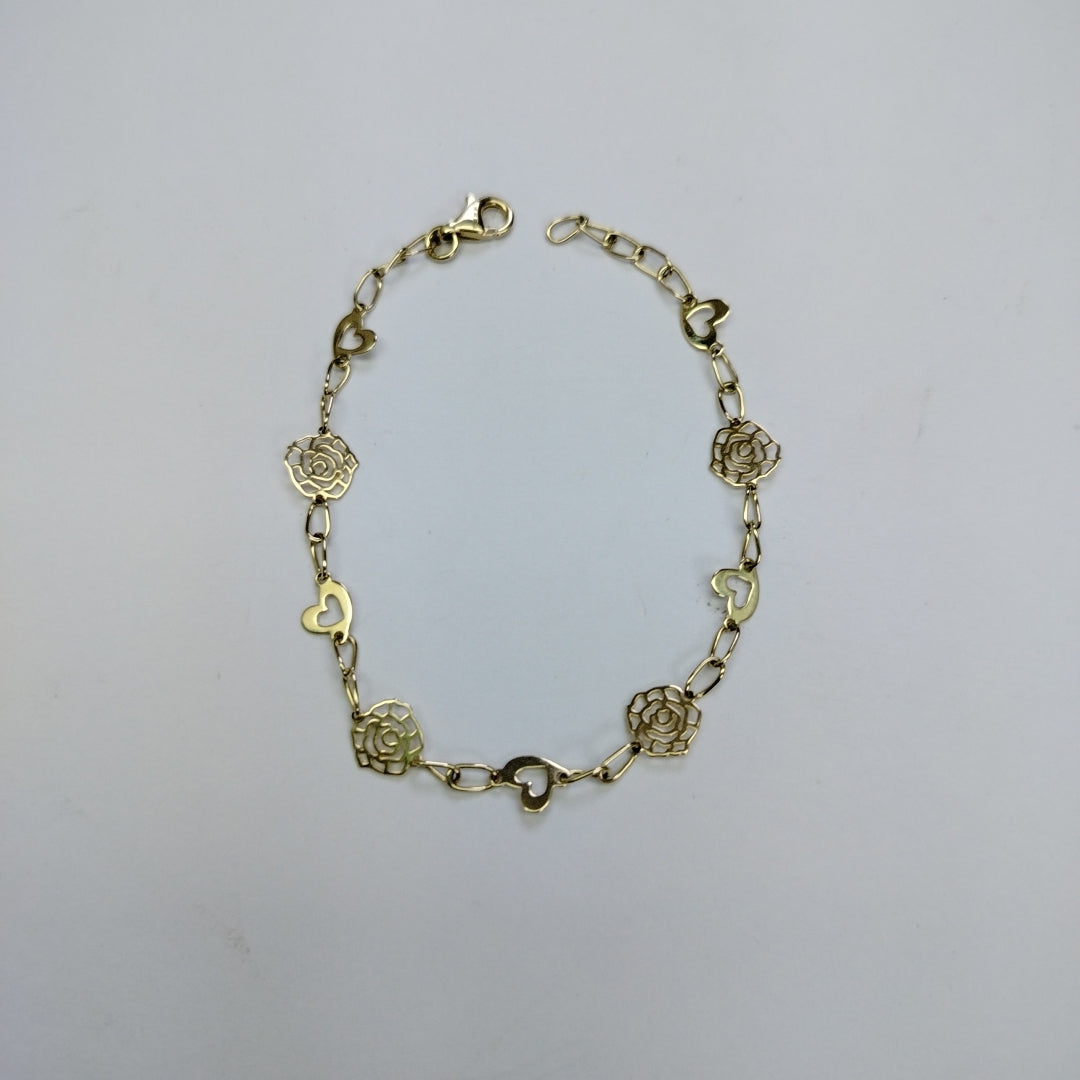 PULSERAS DAMA ORO 14K 2.6 (NUEVO)