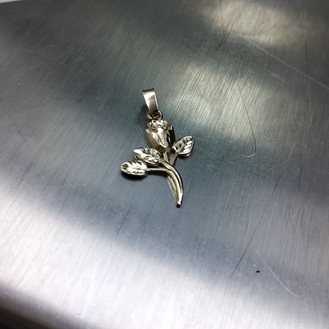 DIJE ROSA 10K 1.3 GR (NUEVO)