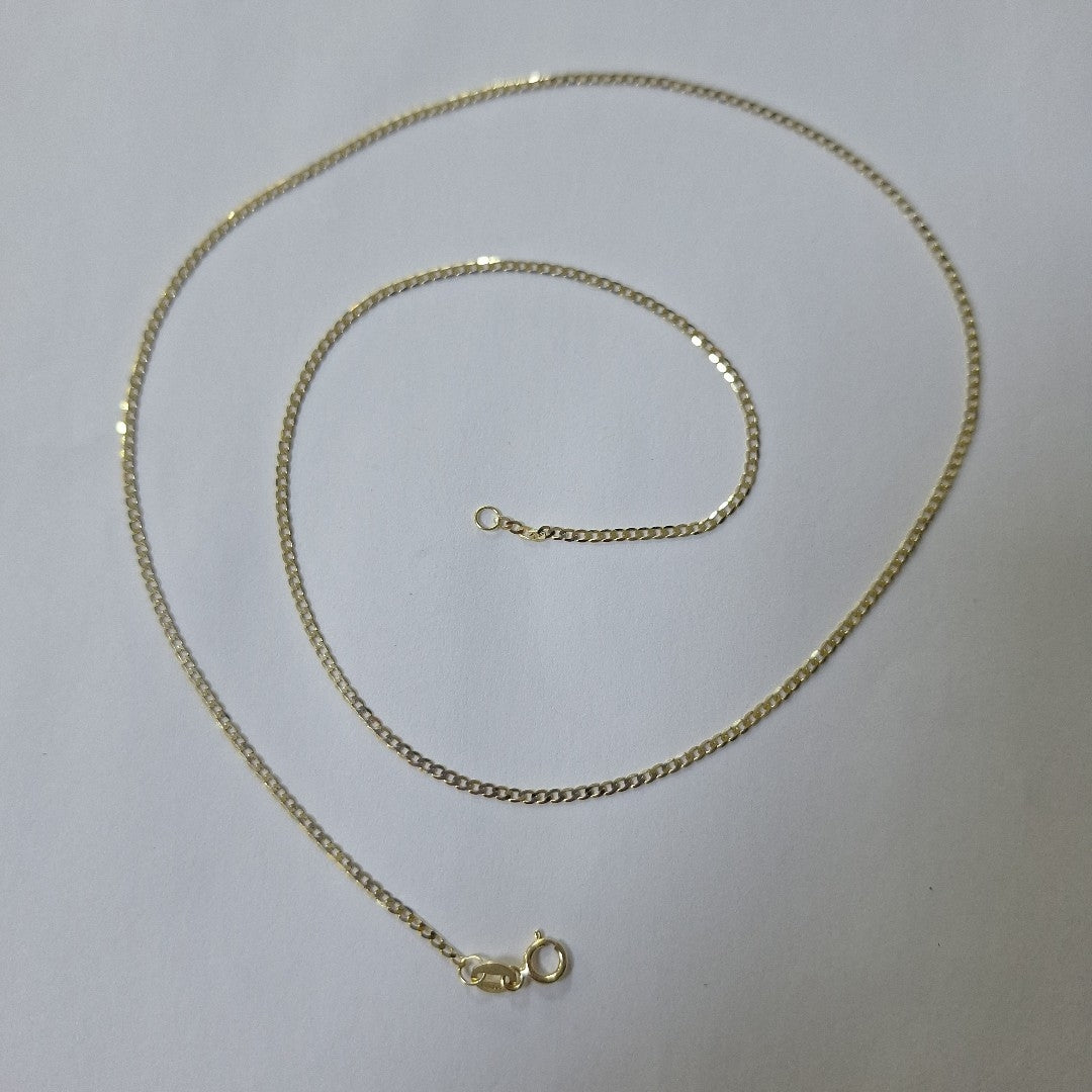 CADENAS BARBADA AMARILLA ORO 14K 1.9 (NUEVO)