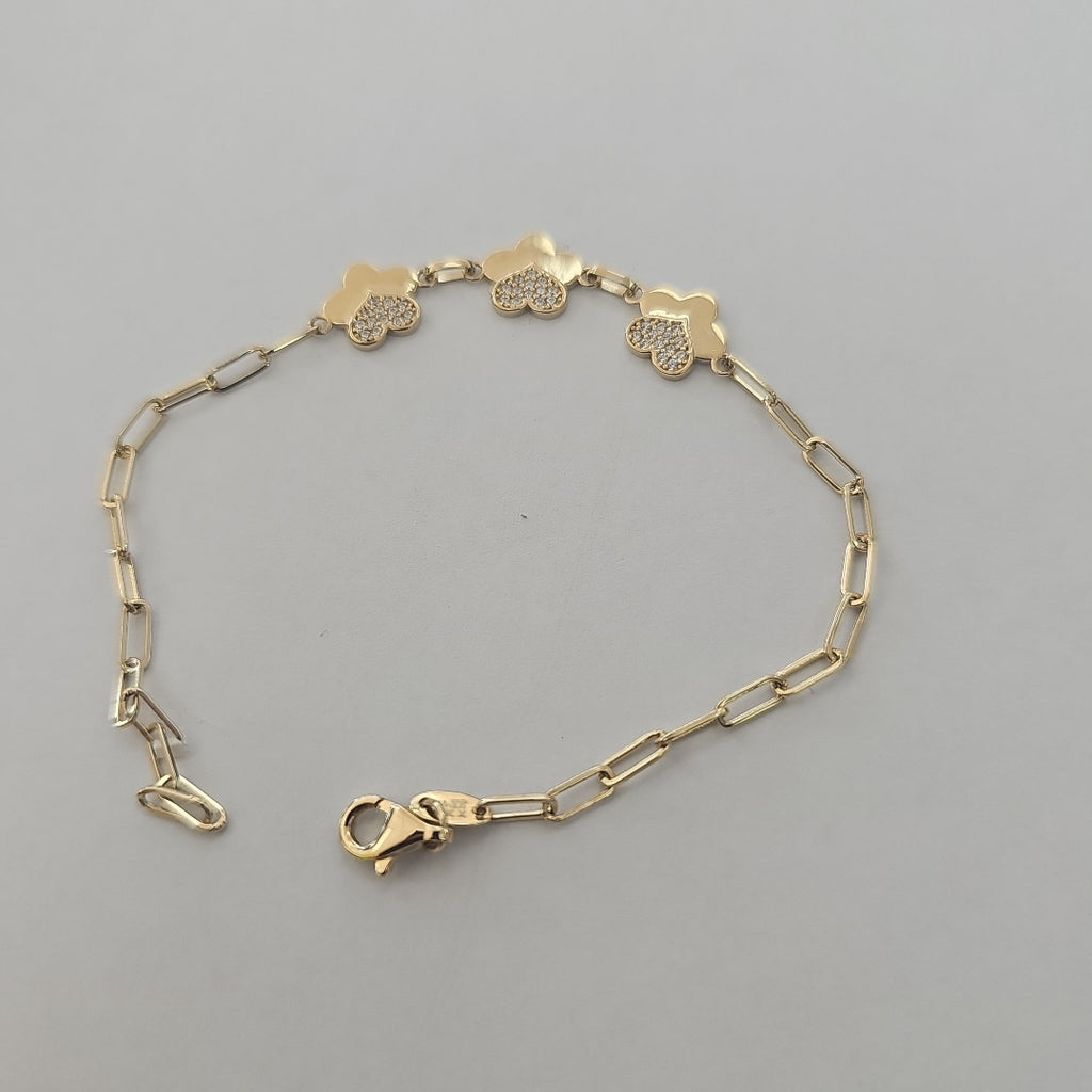 PULSERAS DAMA ORO 14K 3.3 (NUEVO)