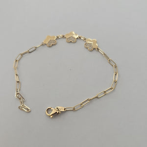 PULSERAS DAMA ORO 14K 3.3 (NUEVO)