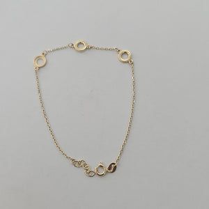 PULSERAS DAMA ORO 10K 1.2 (NUEVO)
