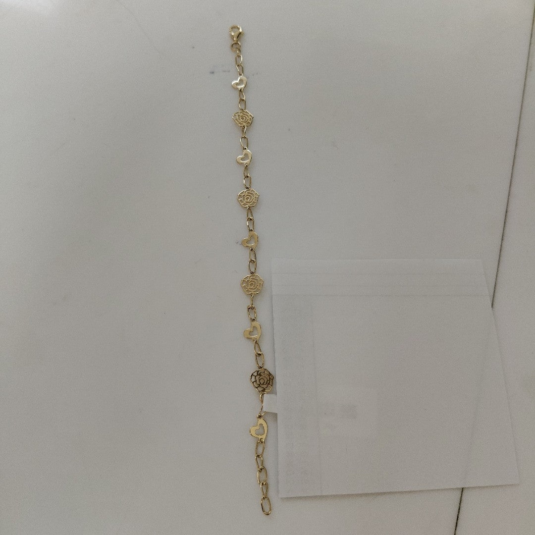 PULSERAS DAMA ORO 14K 2.7 (NUEVO)