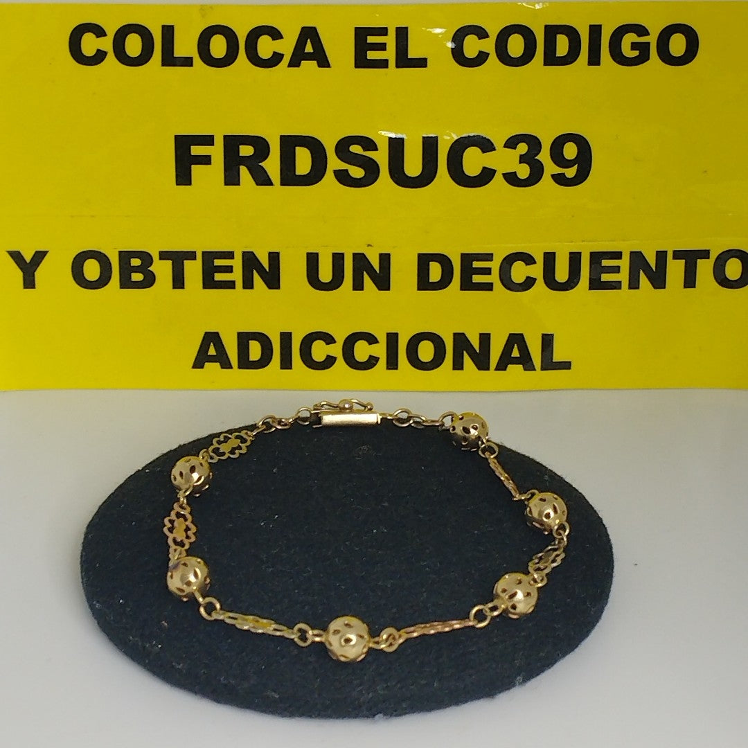 PULSERA ORO 14 K 5.3 GRMS (SEMINUEVO)