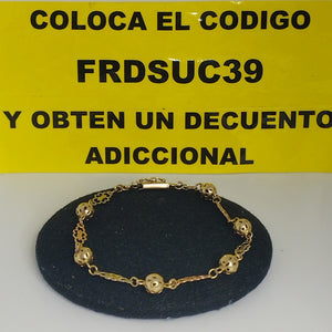 PULSERA ORO 14 K 5.3 GRMS (SEMINUEVO)