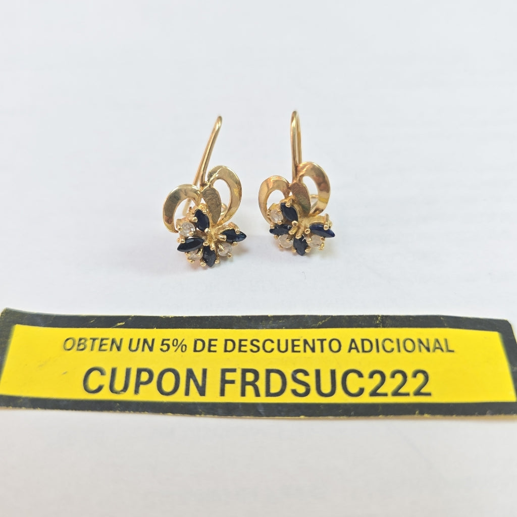 ARETES PAR ORO 10 K 2.8 GRMS (SEMINUEVO)