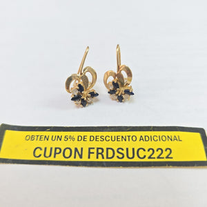 ARETES PAR ORO 10 K 2.8 GRMS (SEMINUEVO)