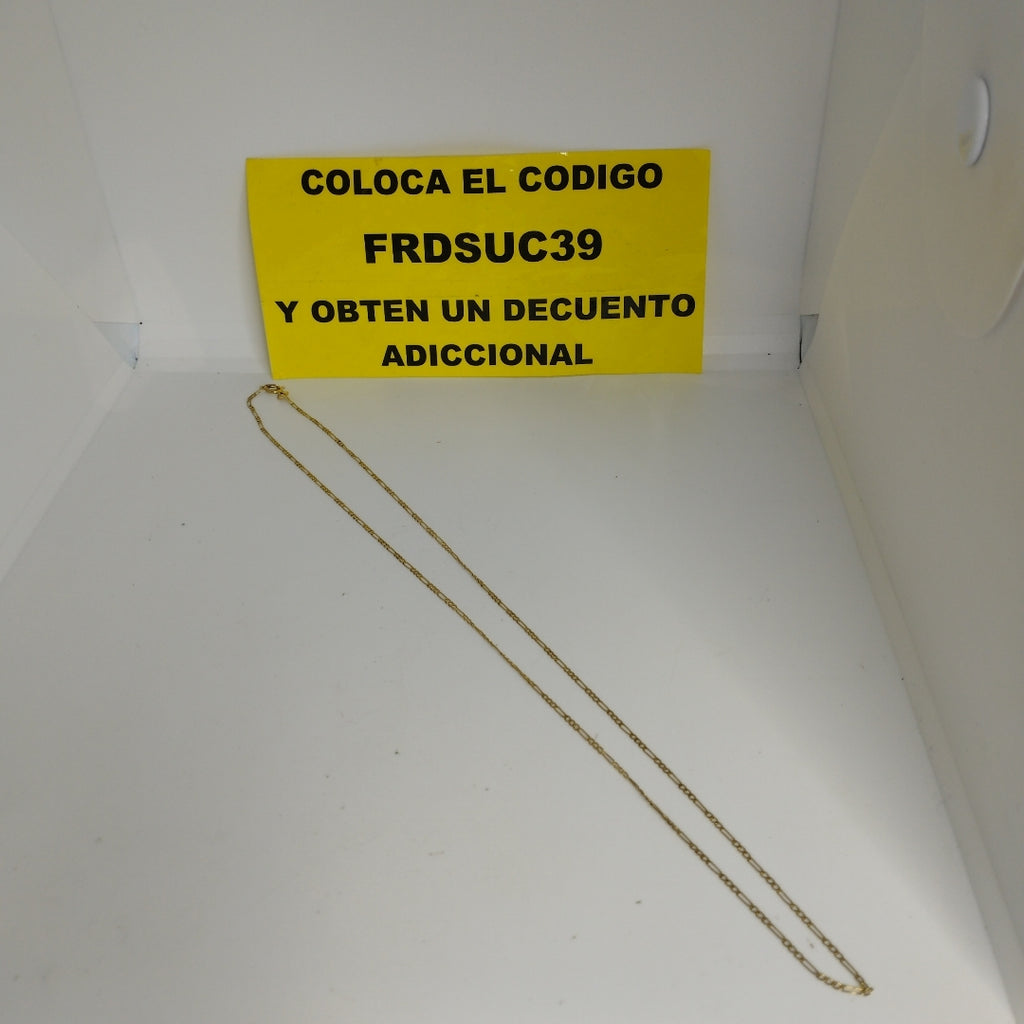 CADENA ORO 10 K 1.5 GRMS (SEMINUEVO)