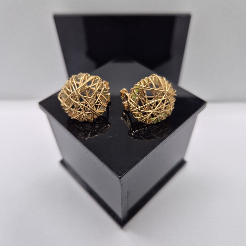 ARETES PAR ORO 14 K 5.8 GRMS (SEMINUEVO)