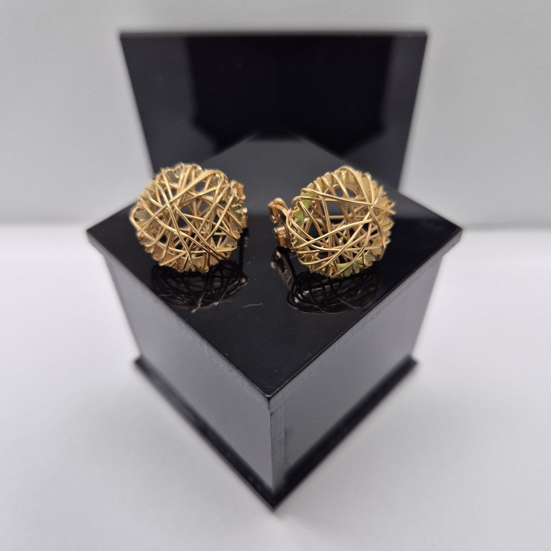ARETES PAR ORO 14 K 5.8 GRMS (SEMINUEVO)