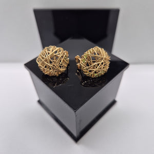 ARETES PAR ORO 14 K 5.8 GRMS (SEMINUEVO)