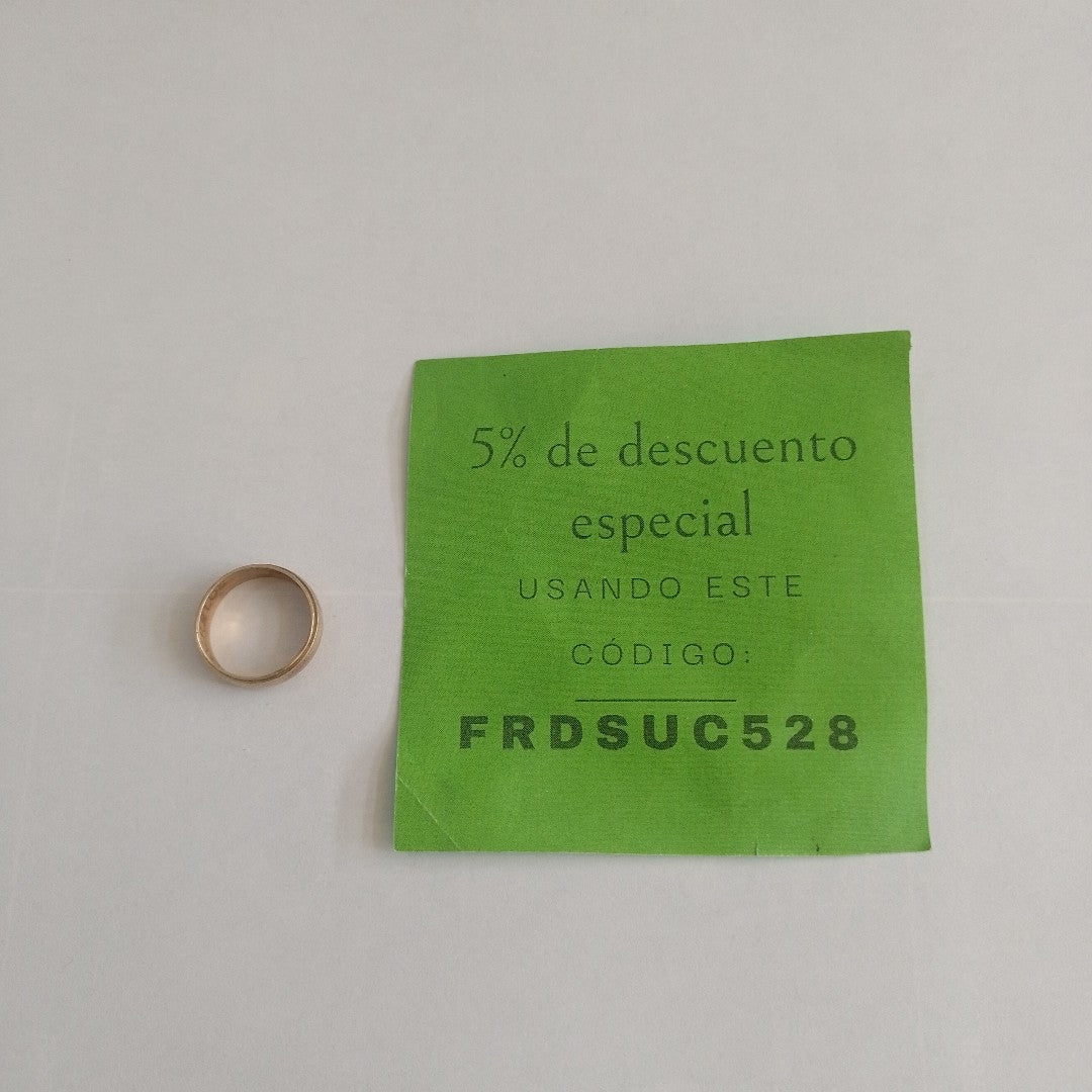 ARGOLLA ORO 8 K 2 GRMS (SEMINUEVO)