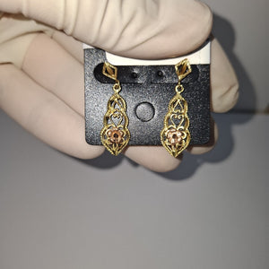 ARETES PAR ORO 10 K 2.6 GRMS (SEMINUEVO)