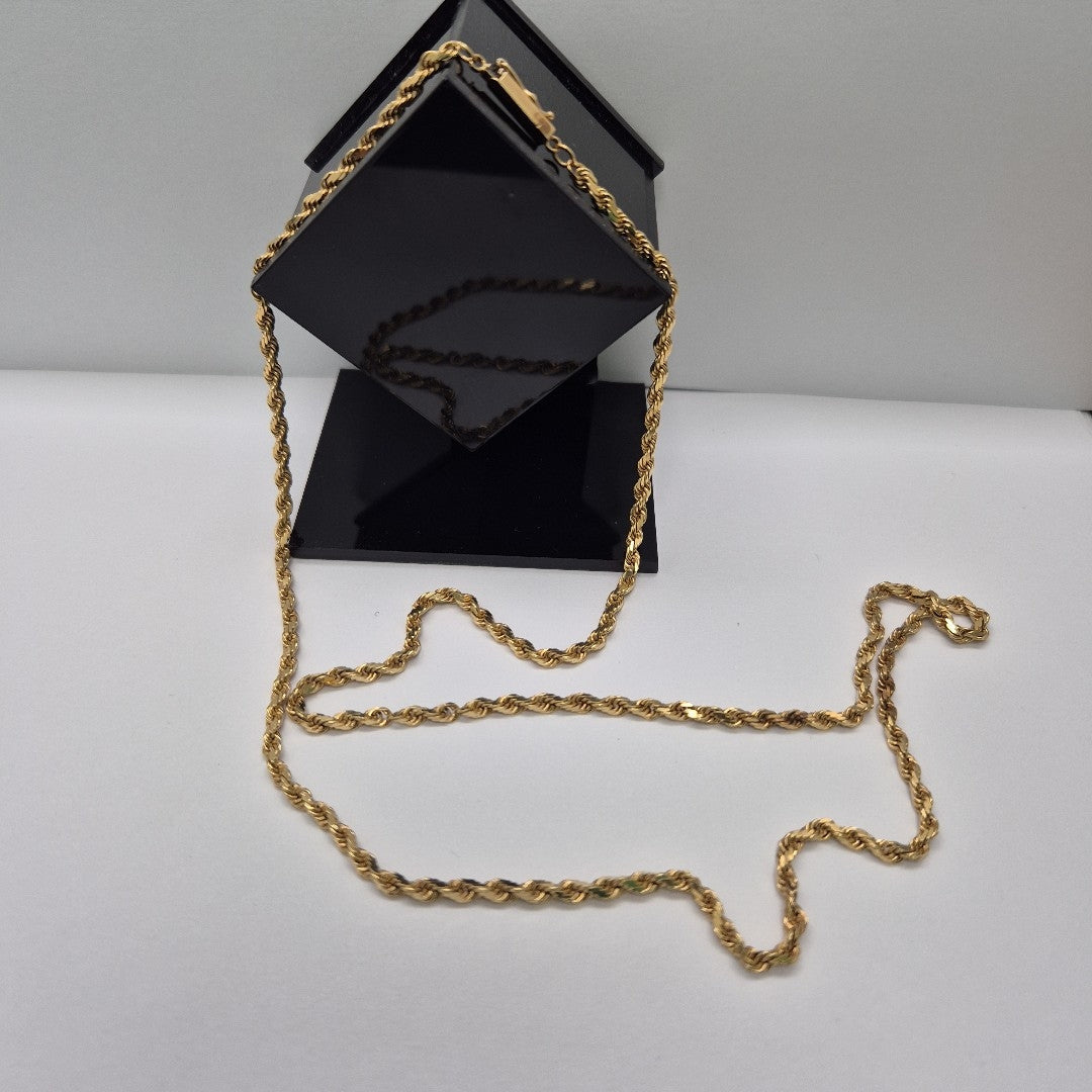 CADENA ORO 14 K 18.8 GRMS (SEMINUEVO)