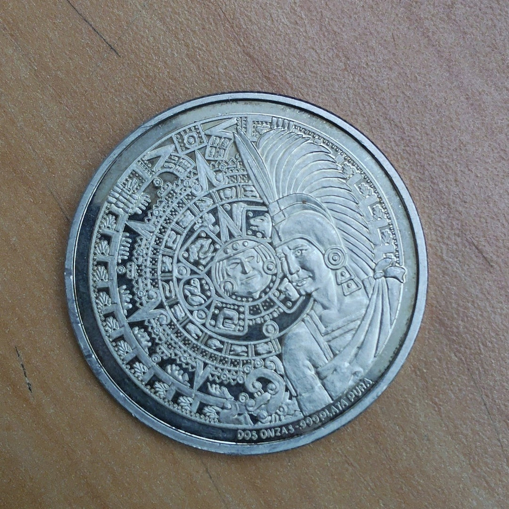 MEDALLA CONMEMORATIVA PLATA 62.3 GRMS (SEMINUEVO)