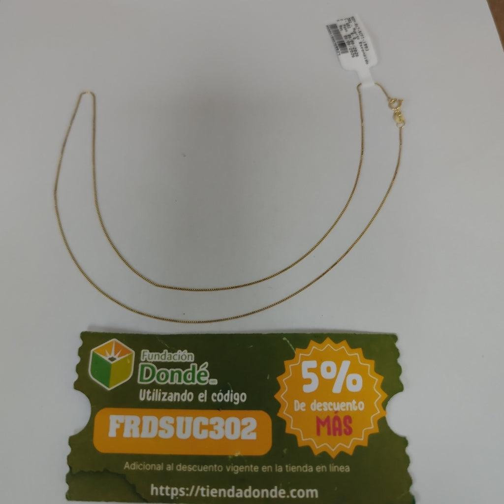 CADENAS ESPECIAL ORO 14K 1.1 (NUEVO)