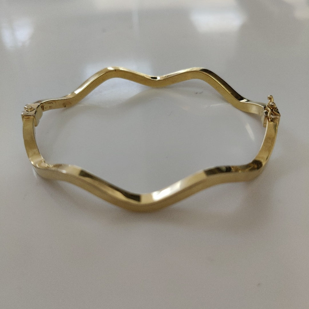 PULSERA RIGIDA ORO 14 K 4,70 GRMS (SEMINUEVO)