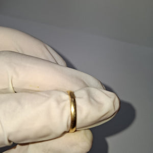ARGOLLA ORO 14 K 1.4 GRMS (SEMINUEVO)