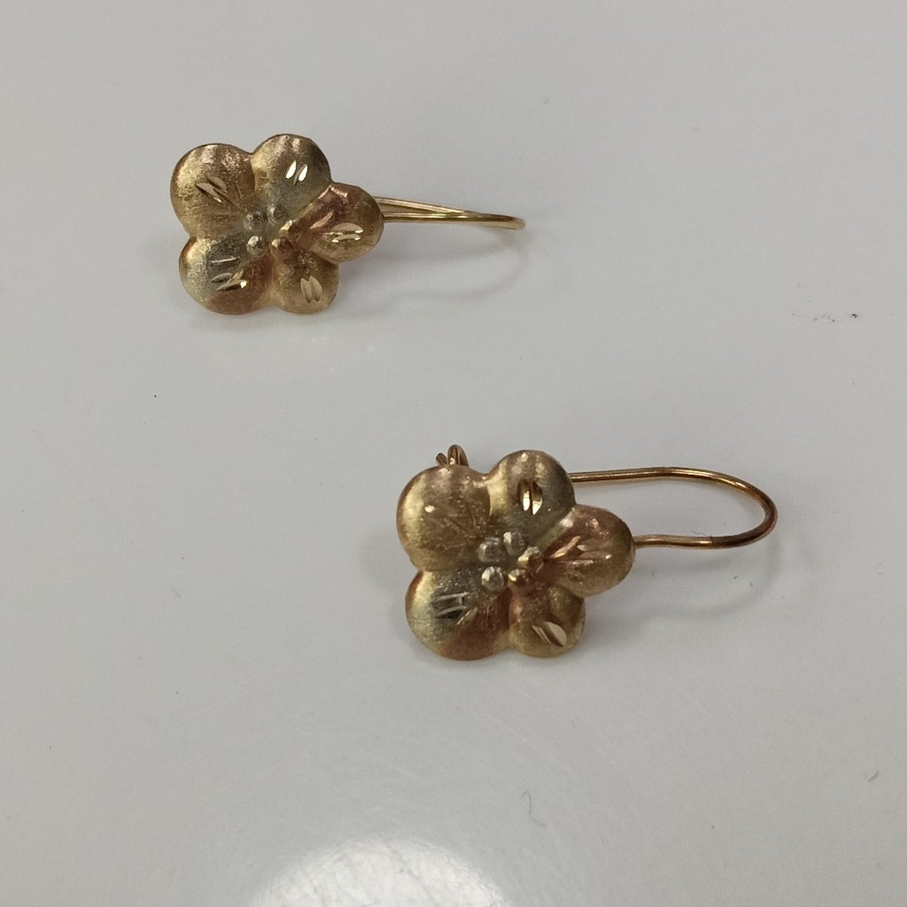 ARETES PAR ORO 10 K 1.1 GRMS (SEMINUEVO)