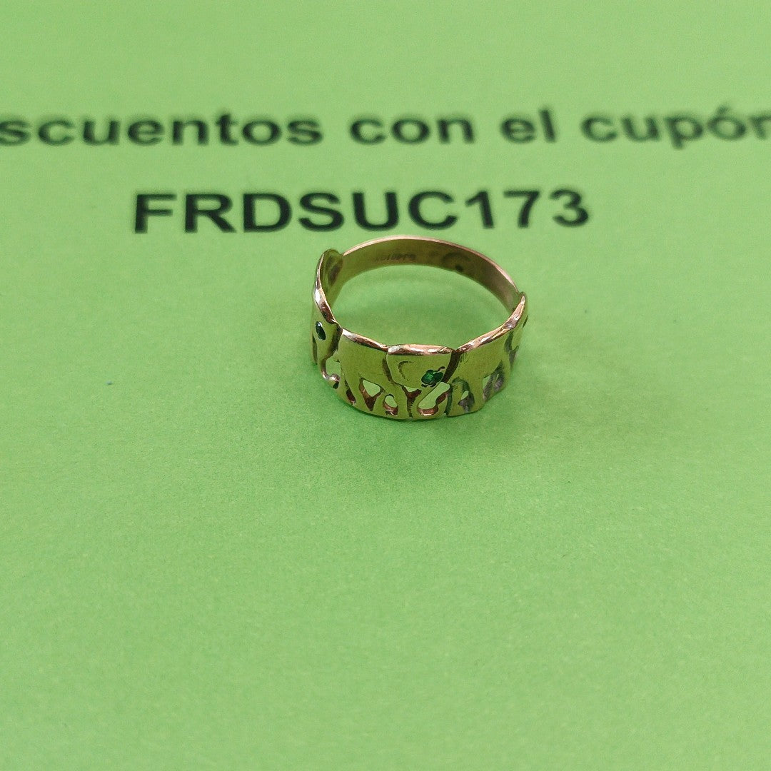 ANILLO ORO 10 K 2.4 GRMS (SEMINUEVO)