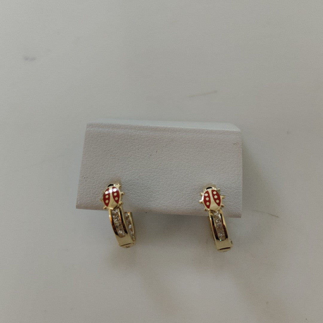 ARETES PAR ORO 14 K 1.5 GRMS (SEMINUEVO)