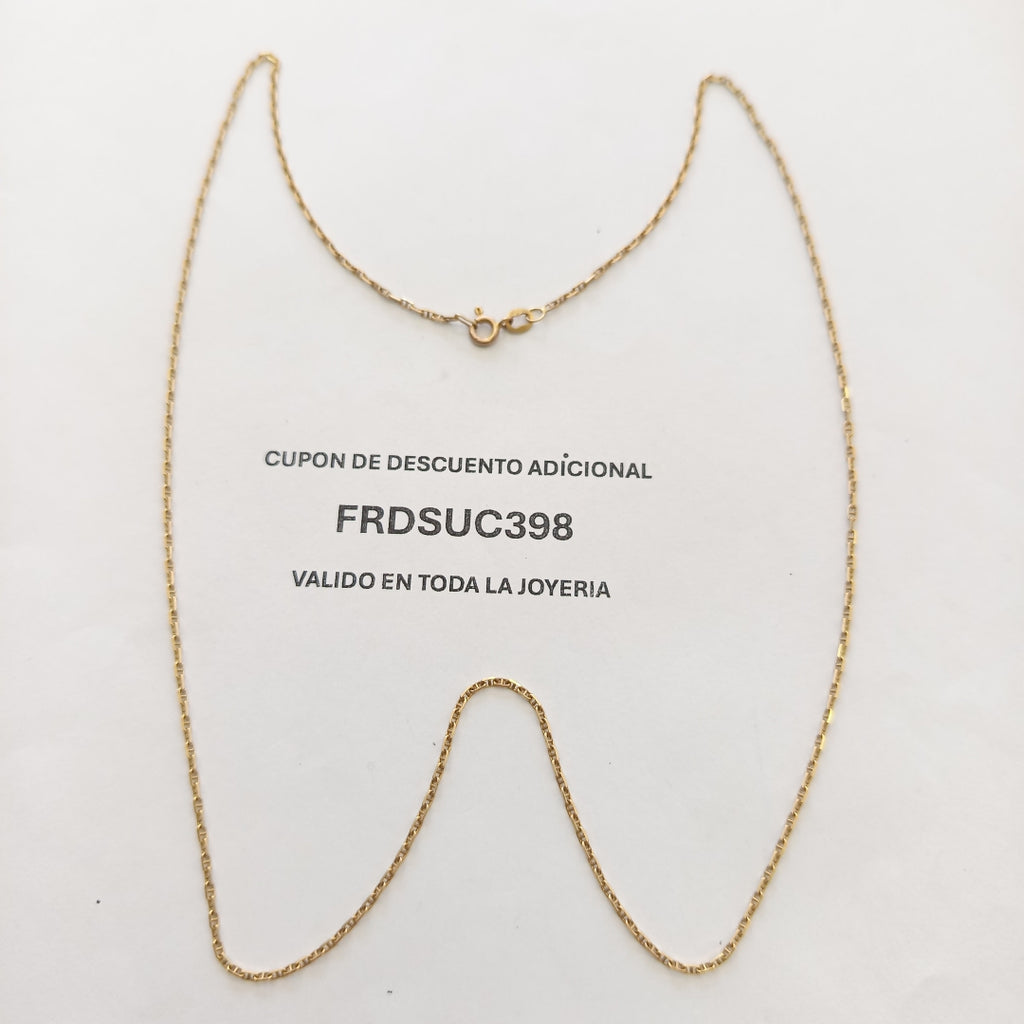 CADENA ORO 10 K 3.4 GRMS (SEMINUEVO)