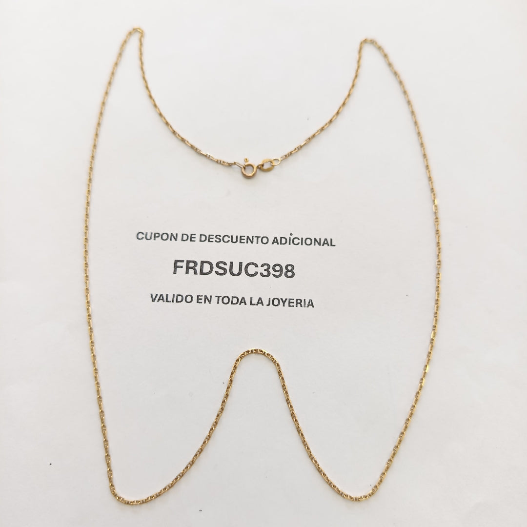 CADENA ORO 10 K 3.4 GRMS (SEMINUEVO)
