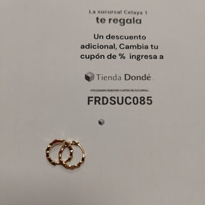 HUGGIES ORO 14K 1.9 (NUEVO)