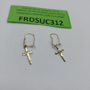 ARETES PAR ORO 10 K 0.8 GRMS (SEMINUEVO)