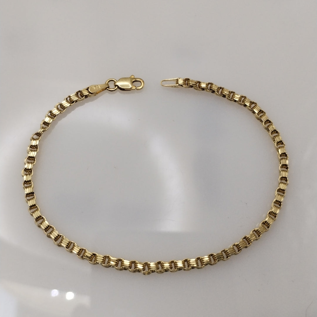 PULSERA ORO 14 K 2.4 GRMS (SEMINUEVO)