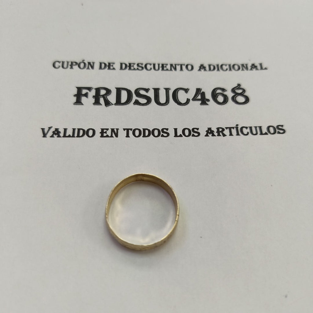 ARGOLLA ORO 14 K 1,90 GRMS (SEMINUEVO)