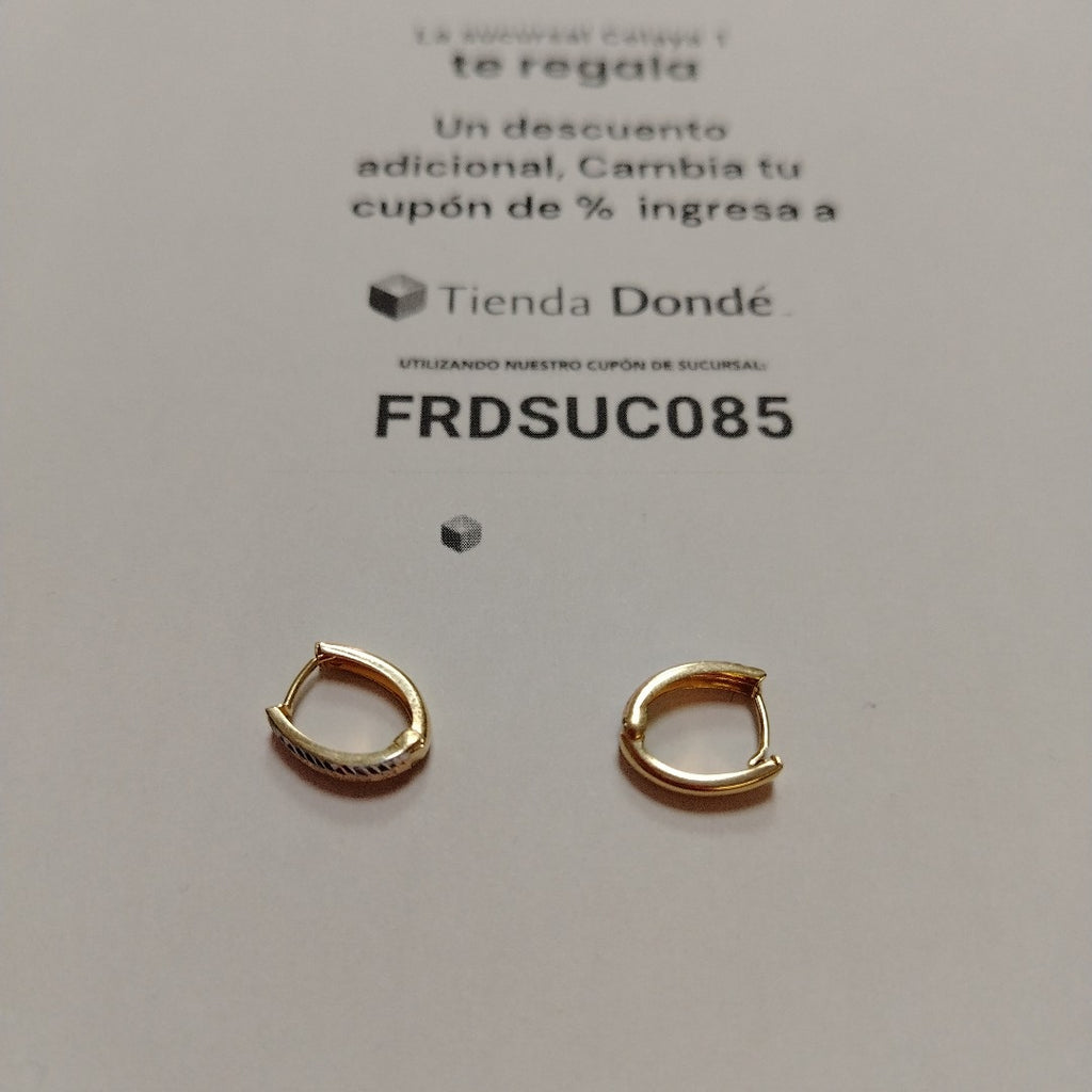 HUGGIES ORO 14K 1.1 (NUEVO)