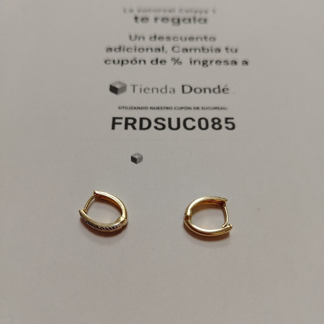 HUGGIES ORO 14K 1.1 (NUEVO)