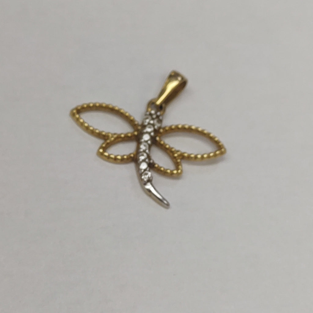DIJE ORO, ORO COMBINADO 14 K 0.9 GRMS (SEMINUEVO)