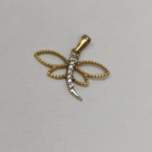 DIJE ORO, ORO COMBINADO 14 K 0.9 GRMS (SEMINUEVO)