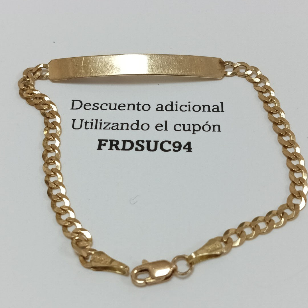 ESCLAVA ORO 10 K 3.5 GRMS (SEMINUEVO)