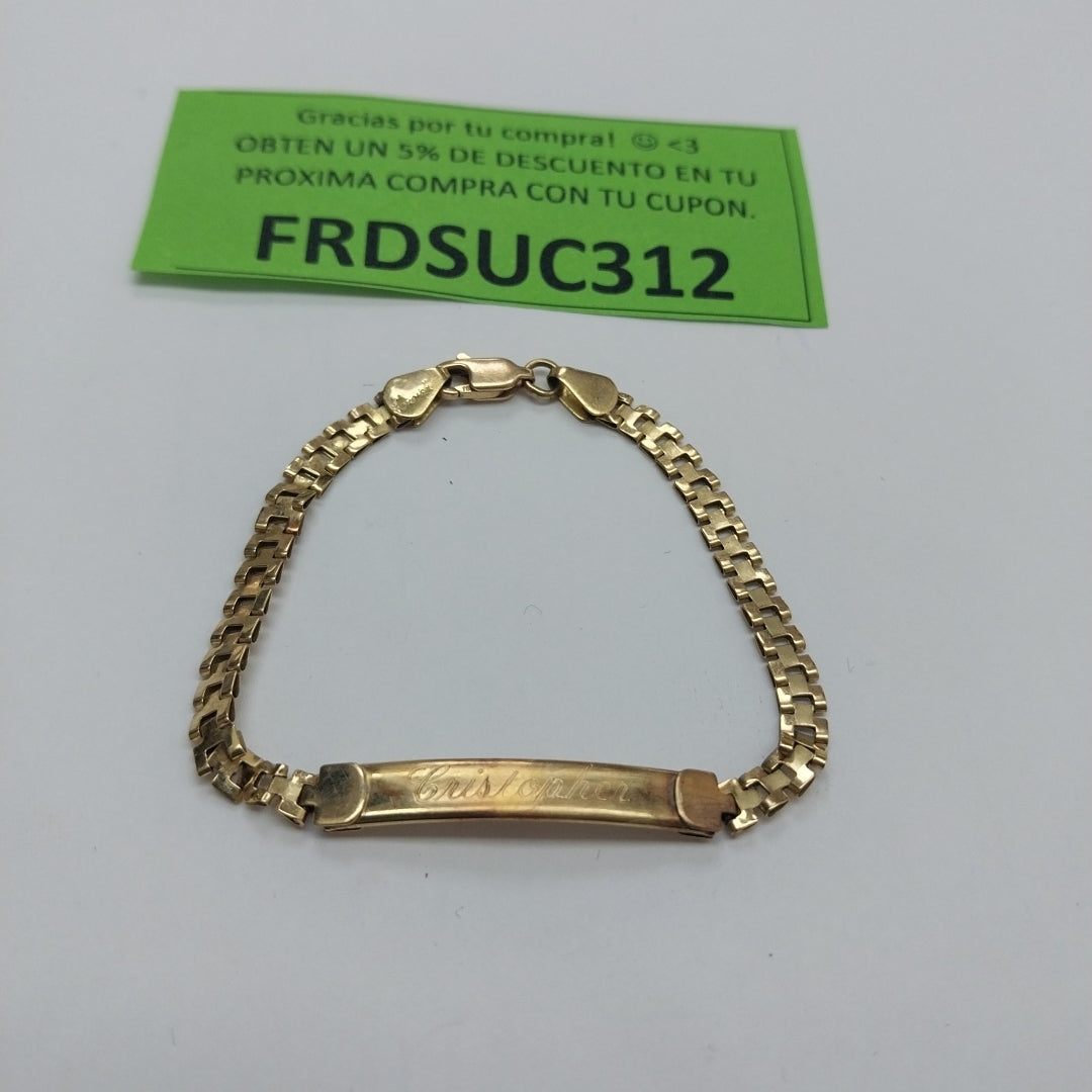 ESCLAVA ORO 10 K 3,20 GRMS (SEMINUEVO)
