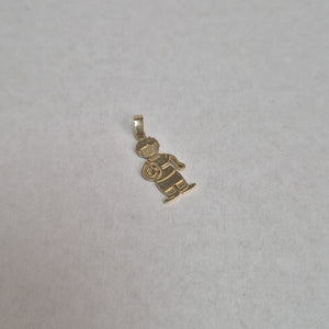 DIJE NIÑO 10K 0.9 GR (NUEVO)