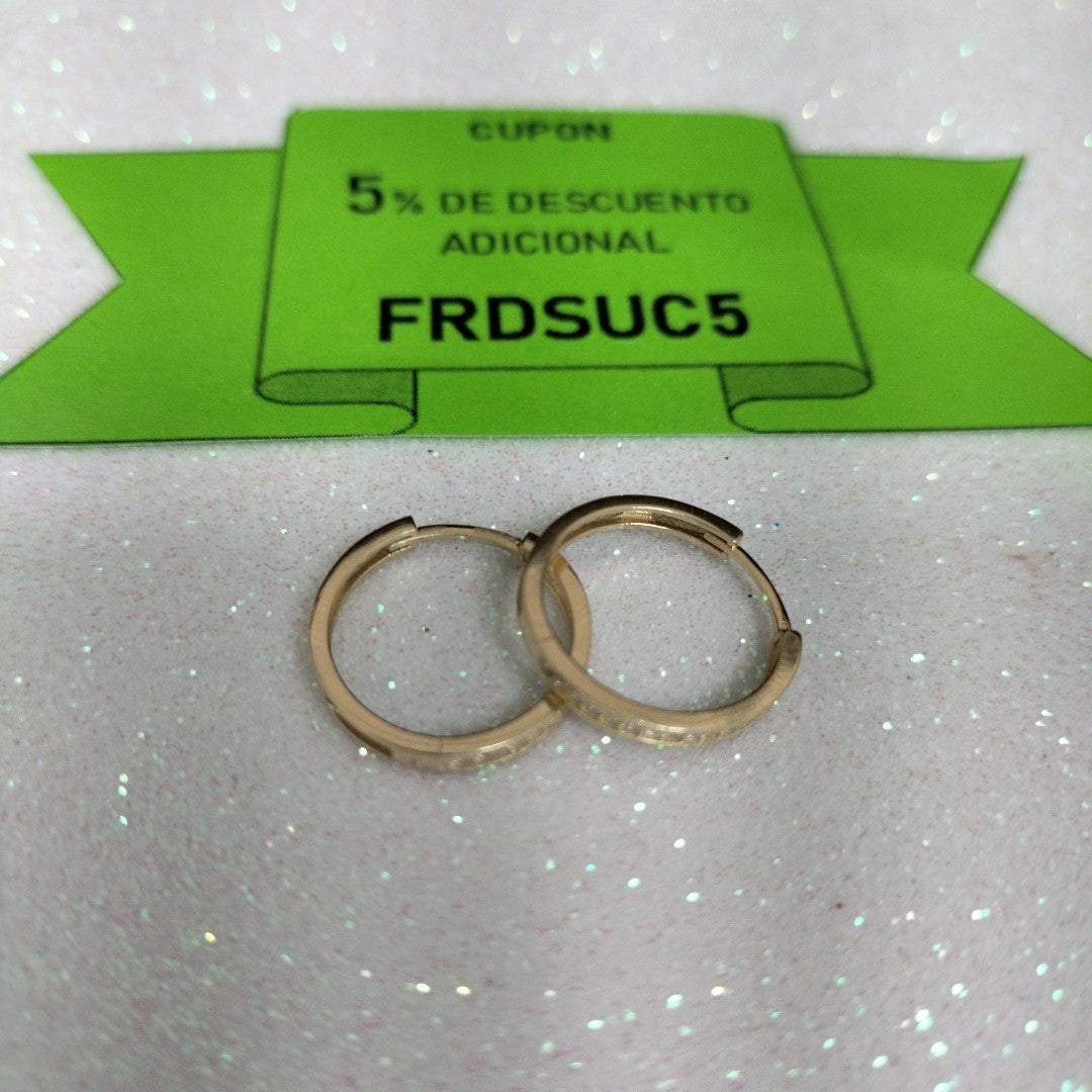 HUGGIES ORO 14K 1.6 (NUEVO)
