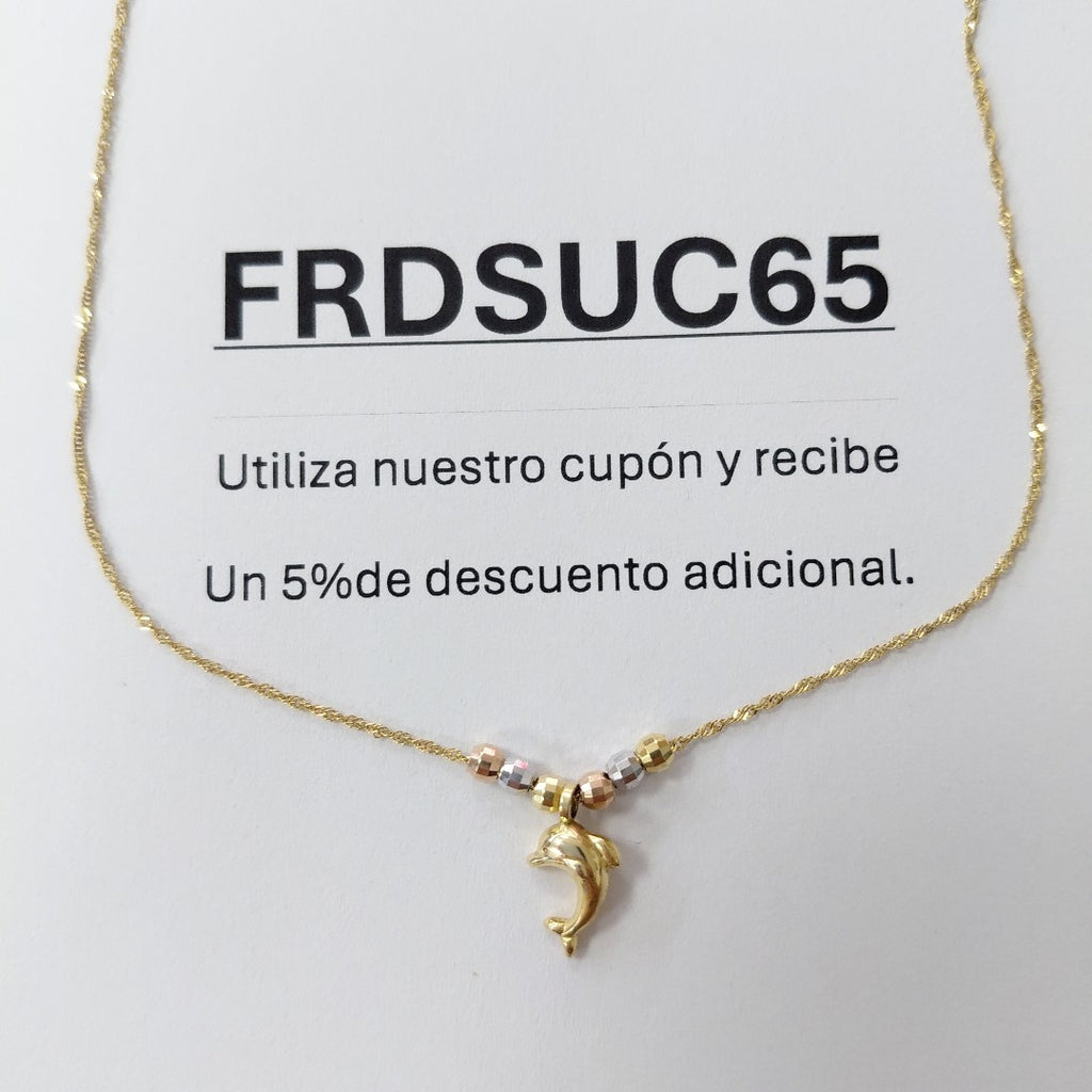 GARGANTILLA ORO 14 K 1.4 GRMS (SEMINUEVO)