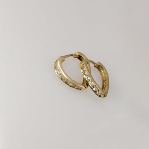 ARETES PAR ORO 10 K 1.2 GRMS (SEMINUEVO)