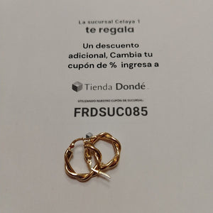 ARRACADAS ORO 14K 1.8 (NUEVO)