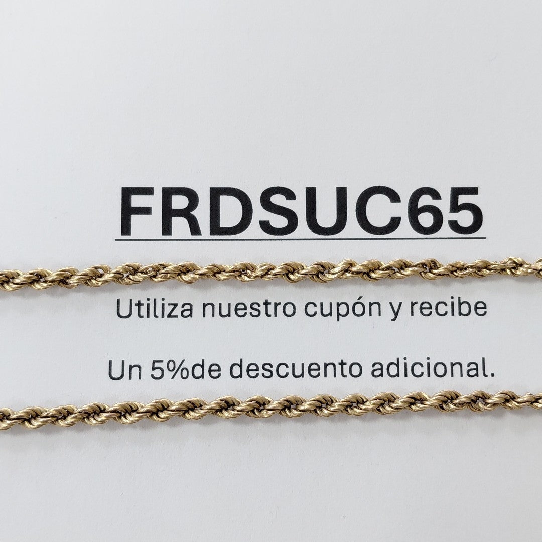 CADENA ORO 10 K 6,50 GRMS (SEMINUEVO)