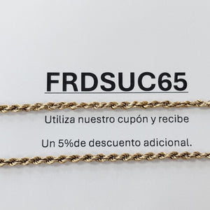 CADENA ORO 10 K 6,50 GRMS (SEMINUEVO)