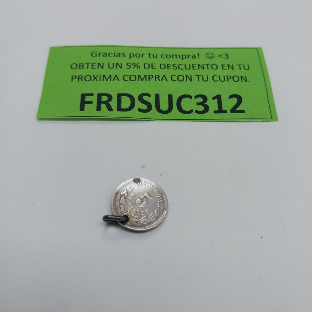 K1 1.3 GRMS PLATA .925 IDENTIFICACIÓN DIJE MATERIALES PLATA CANTIDAD DE (SEMINUEVO)