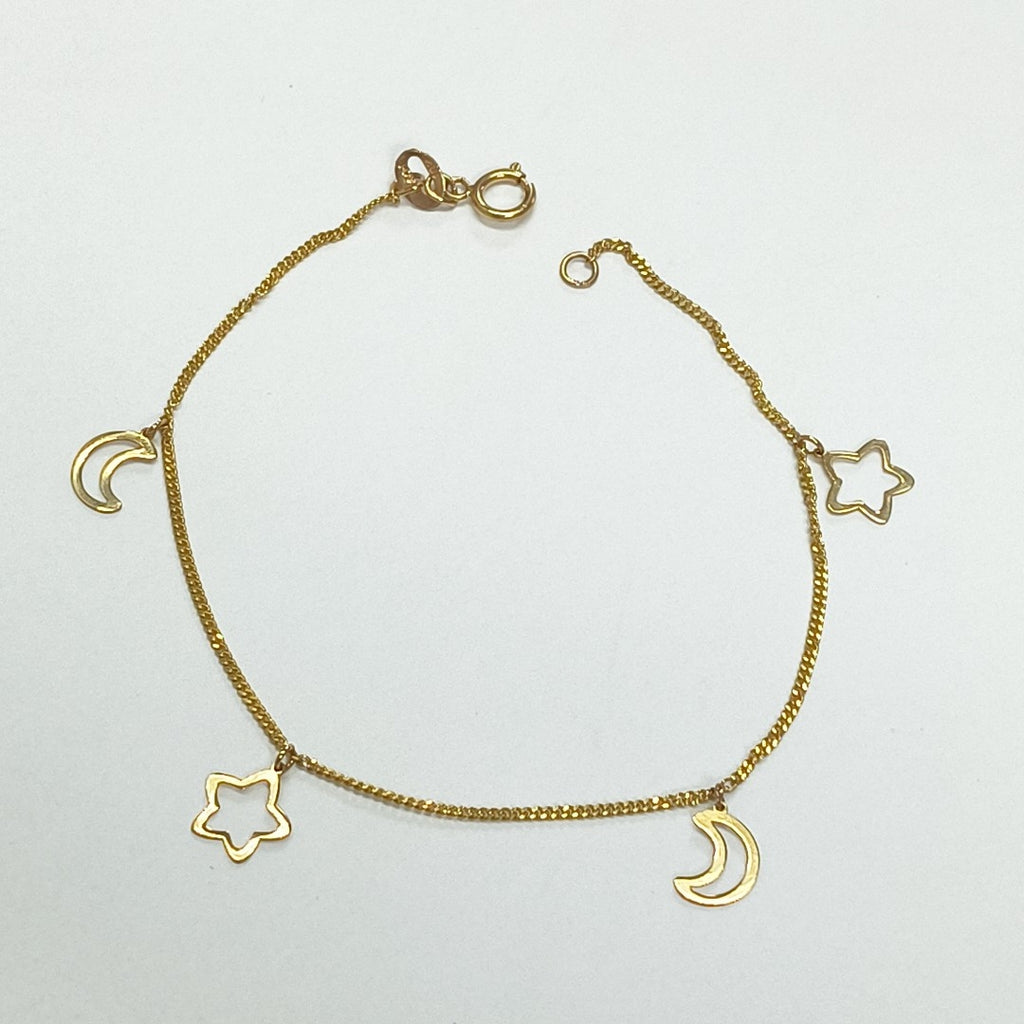 PULSERA ESPECIAL DIJES 10K 18 CM 1 GR (NUEVO)