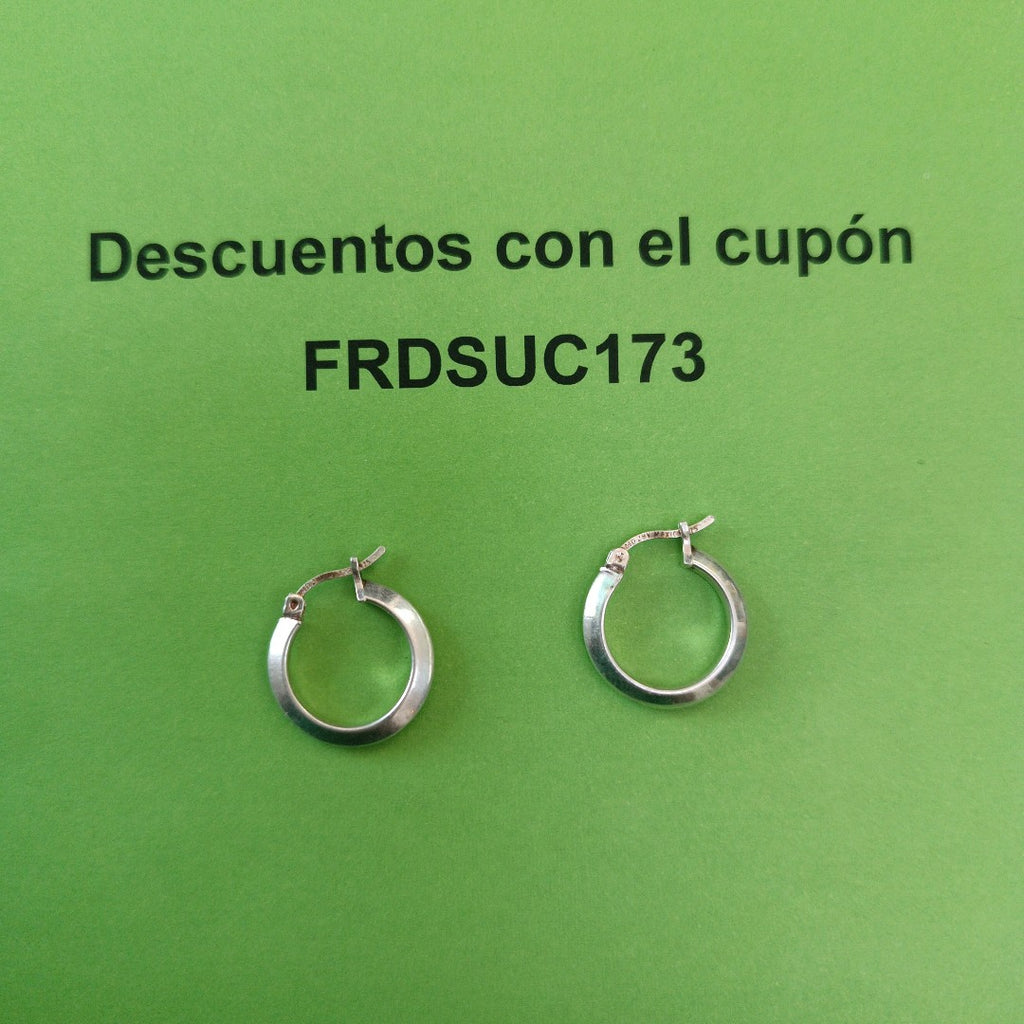 ARRACADAS PAR PLATA 1.7 GRMS (SEMINUEVO)