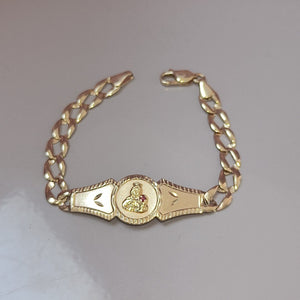 ESCLAVA ORO 14 K 8.5 GRMS (SEMINUEVO)