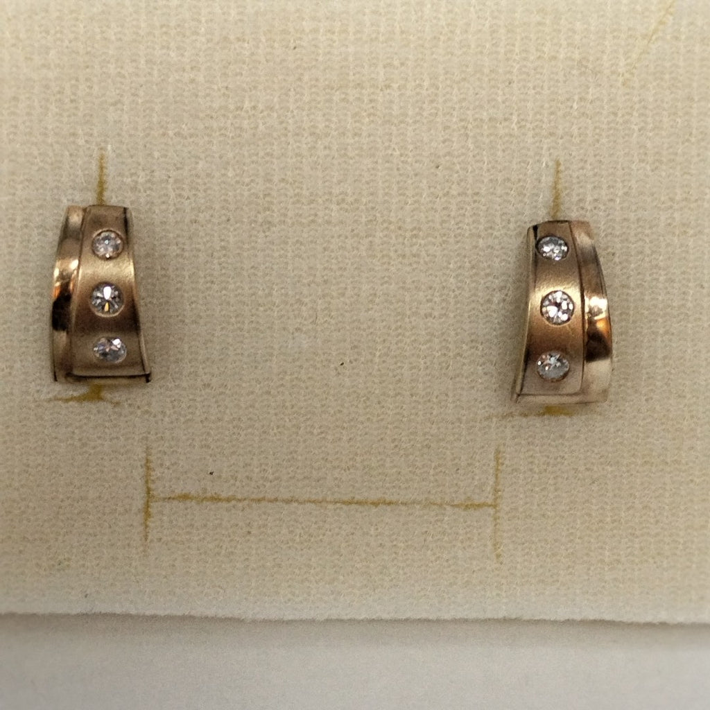 ARETES PAR ORO 14 K 4,20 GRMS (SEMINUEVO)